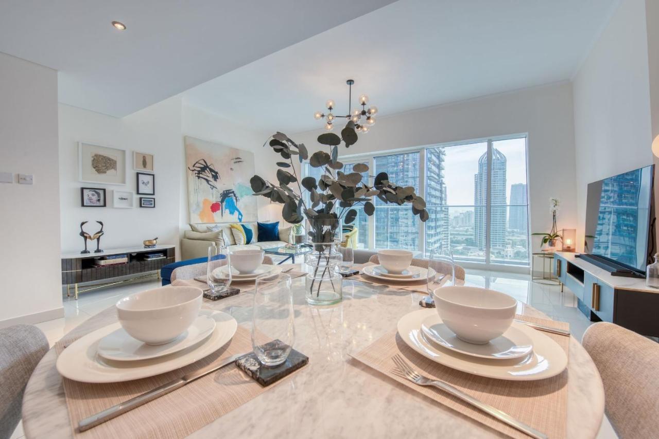 Maison Privee - Aesthetic Apt With Stunning View In Luxurious Building Apartment Dubai Exterior foto
